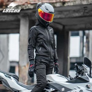Motorradbekleidung Lyschy Frauen Reitjacke vier Jahreszeiten Abnehmbare warme Schicht eingebaute Beschützer wasserdichte Kleidung