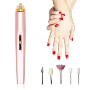 Electric Nail Set Manicure Manicure Machine Nail Borr File Grinder Grooming Kit Nail Buffer Polisher Remover 5 In 1