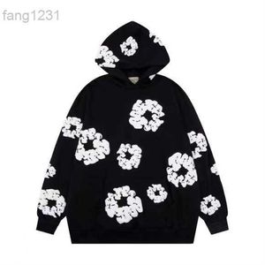 Hiphop Thickened Autumn/winter Solid Color Hooded Sweater American Sports Set Wide Songwei