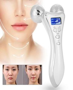 Porta portatile EMS Roller Face Beauty Massager V Face Massager Strumento a faccia sottile LED corpo SLINGGLE MATCHE LIBRORE C1811261986797