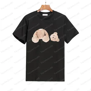 Camisa casual de moda solta impressa camiseta masculina camisetas de camisetas