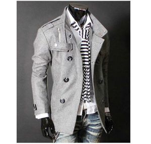 New Mens overcoat Designer Clothing Mediumlong Trench long Coat Wool Jacket brand fashion Windbreaker Men Outerwear3899901