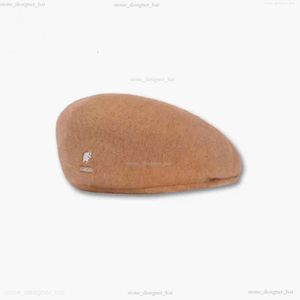 Berets Original KANGOL Wool Beret 504 Cap Men Women Hat Fashion Ladies Solid Color Casual Winter Hats Autumn And 7875