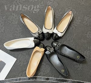 Luxury Women Prom Dress Shoes Loafers Rubber Sole Dance Nary Jane Shoe Leather Elegant Fashion Top Designer Brand Dress Casual Shoes Outdoor Shoes Size 35-40