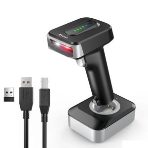 Scanner Eyoyo Bluetooth 2D Barcode Scanner EY029 MATIC Wireless QR Reader Precise Datamatrix für die Lagerbibliothek 240318 DROP DELVE OTU9U