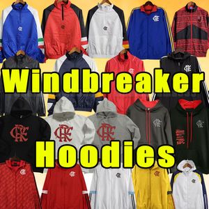 23 24 Flamengo Soccer Tracksuits Hoodies 2024 Diego E.Ribeiro Gabriel B. Gabi Pedro Vidal de Arrascaeta Gerson B.Henrique Lång ärm Tracksuit Windbreaker