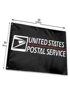 Флаг почтовых услуг Соединенных Штатов 3x5ft Printing 100D Полиэфир клуб команды Sports Indoor с 2 медными Grommets3789431