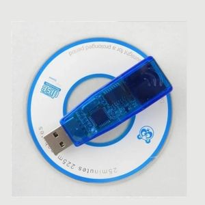 Новый USB 10/100 Мбит/с сетевой карты USB в RJ45 Ethernet LAN Network Converter, подходящий для ПК -ноутбука Win 7 Android Mac Adapter для USB Network