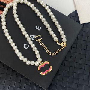 Boutique 18k Gold Plated Necklace Brand Designer Fashionable Elegant Womens High Quality Necklace High Quality Jewelry Boutique Gift Necklace Box