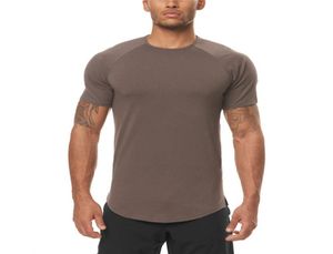 Men039s TShirts Brand Mesh Casual Mens Short Sleeve Fashion Shirts Clothing Running Training Fitness Tights Sport Gym Sports Q5360232