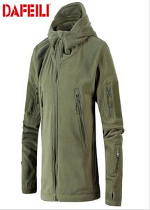 Vinter militär taktisk utomhus softshell fleece jacka män US Army Polartec sportkläder kläder varm casual hoodie coat jacka t7343714