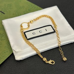 Markendesigner Klassisches Design Armband Luxus 18K Gold plattiert modisch charm womens Luxusarmband hochwertig hochwertige Geschenkarmband