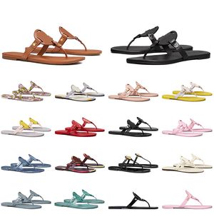LUZURY PEACH Lady Sandals Sandals famosos famosos mulheres OG OG ORIGINAL CHAURS MILLER FLIP SLIDES BLANCO BRANCO AMAREL