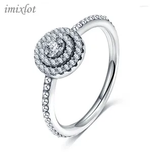 With Side Stones Rushed Anel Wedding Rings Authentic Antique 925 Sterling Zirconia For Women Selling