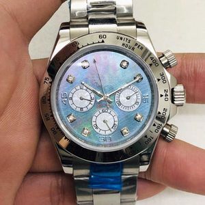 Designer Watch reloj watches AAA Mechanical Watch Laojia Lanbei six-pin tongna automatic mechanical watch dl090 machine