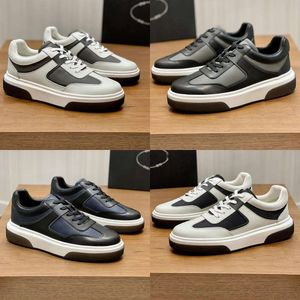 Prad Top High-kvalitet Kirk Geiger Designer Shoe Americas Cup Mens Running Shoes Renylon Sneakers Downtown Trainers Men Leather Mesh Patent Sneaker 387