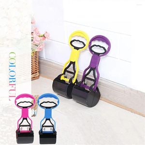 Dog Carrier Pet Waste Easy Pickup Pooper Scooper Walking Poo Poop Scoop Grabber Picker Clip Accessories Cleaning Tool