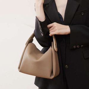 HBP 2024 New Top Layer Bag Cowhide Versatile Soft for womens Small High End Feeling Handbag Single woman shoulder Bag