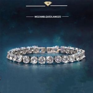 2024 Nuovo designer 1 8 K Platinum Au 750 Bracciale scintillante in oro rosa in oro trasparente Diamond Diamond Originale Bracciale Gioielli romantici Gift 1