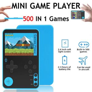 K10 Portable Video Game Console Handheld Player for Kids Portatil Retro Built in 500 Games Mini Machine 240430