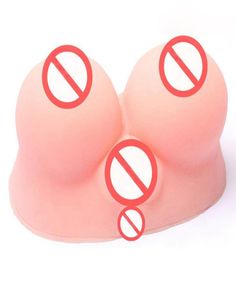 Artificial Vagina Male Masturbation Machine Top Quality Flesh Ultra Realistic Vagina and Big Breasts Male Masturbator sex doll adu3920559