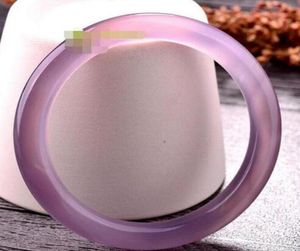 Natural Purple Chalcedony Round Transparent Armband Fashion Temperament Jewelry Gems Accessories Gift27803132787998