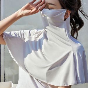 Bandanas Summer Face Mask Scarf For Women Men Sunscreen Ring Neck Scarves UV Protection Outdoor Sports Cycling Shawls Head Wraps Cover