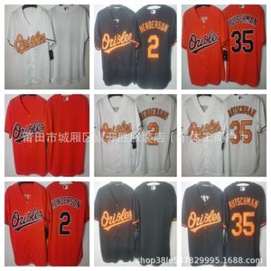 Jersey Baseball Jersets Jersey Orioles Fan 2 Hendrson 35 Rutschman