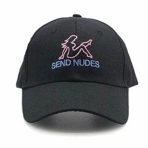 Caps de bola enviam nus Nus Baseball Cap moda algodão bordado Snapback Men High Quty Summer Dadd Hat do masculino KPOP Sportship T240429