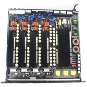 Amplificatori Leicozic Amplificatore di potenza a 4 canali 2000W*4 1U amplificatore Max 10000W Amplorario professionale per Array di linea / DJ Amplificatore subwoofer