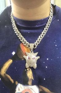 necklace Men039s fashion rap stars with Magic Baby Geng ghost hip hop298t6376747