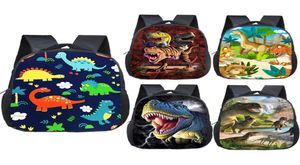 12 tum djur dinosauri ryggsäckar 3d barn skolväska baby småbarn pojkar ryggsäck för barn dagispåsar 2011178128895