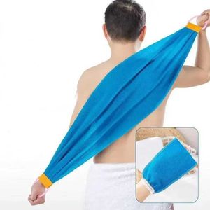 Bath Tools Accessories New 90105CM shower removal scrubber deep mud cleaning Korean body washing cloth Japanese rear scrubbing strap Q240430