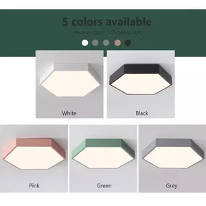 Ceiling Lights Modern LED Lamp Nordic Macaron Light For Dining Living Room Bedroom Study Aisle Indoor Lighting Fixture