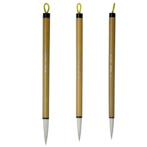 Brushes 1pc Bmt102 High Quality Goat Hair Wooden Handle Watercolor Artist Art Supplies Chinese Calligraphy Paint Brush for Drawing