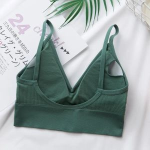 Bras Mulheres y Crop Top Tubo Top Bra Bra Feminino Feminino Feminino Manguilizado Camis Camis Sem Estreta Lingerie Tee Bandeau Drop Drop Delivery Apparel OTRNU