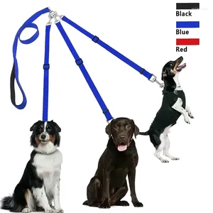 犬の首輪3-in-1リーシュ屋外アクティビティに適した中小サイズのウォーキングリースシートベルト