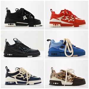 1854 Skate trainer Designer Mens High Quality Stylish Lace-up Printed Leather Sneakers for Men and Women Casual Bread Shoes Luxury Shoes 2024 Dhgate for Mens shoes 02