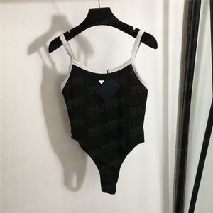 Metal Badge Women Swimwear Bikini Fashion One Piece Swimsuit Backless Sexy Bathing Suit Fashion Designer Womens Bodysuit