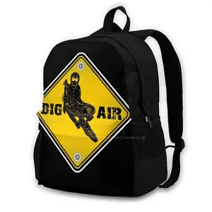 Рюкзак Big Air Fashion Travel Naptop School Bag Cycle Cycle велосипедист велосипедный велосипедный велосипед