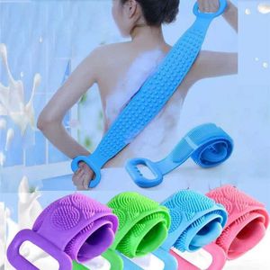 Bath Tools Accessories Silicone Bath Brush Body Body Chusel para mulheres esfoliando com limpeza de limpeza de lenagem de hidroterapia Q240430