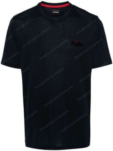 Oversized Mens T Shirt Summer Clothe for Femme Designer Shirts Short Sleeve Tshirt Kiton Dark Blue Round Neck