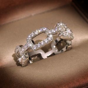 Heißer Verkauf High-End-Design voller Diamanten, Liebesring, modischer und personalisierter Indexfingerring, Trend für Männer Männer Charme Party Geschenk Hochzeitsmodeschmuck