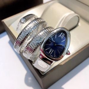 orologio di lusso Womenwatch Montre Fashion Snake Orologio di alta qualità orologio serpentino con orologi da donna diamanti