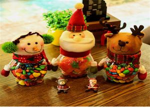 WS Christmas Snowman Plastic Candy Pojemniki