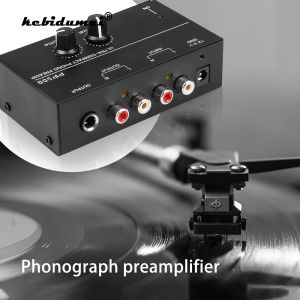 Усилитель EU US Plug Audio Amplifier PP500 Phono Preampier Preamplier с выходом RCA RCA RCA 1/4 дюйма TRS