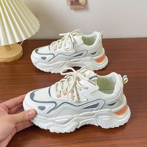 2024 New Thick Sole High Display Sports Shoes Lightweight Running Shoes Versatile Trendy Shoes Breathable Casual Women's Shoes GAI