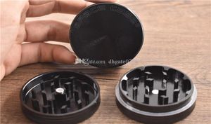 55mm63mm 2Parts CNC Alüminyum Alan Kılıfı Sigara Metal Tütün için Bitki Öğütücü kuru bitki Grinder2265538