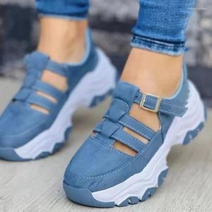 Casual Shoes Womens Brand Designer Sneakers 2024 Summer Style Retro Solid Color Fashion Round Toe Women's Vulcanized Zapatos