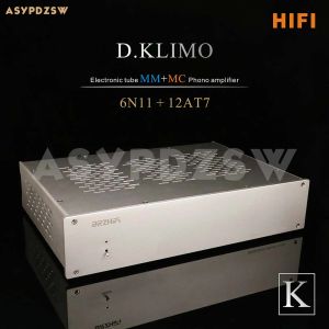 Amplifier Finished Base on D.Klimo Circuit Electronic tube MM+MC phono amplifier